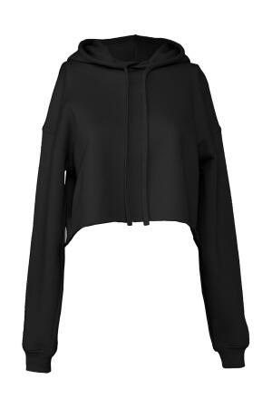 Women`s Cropped Fleece Hoodie