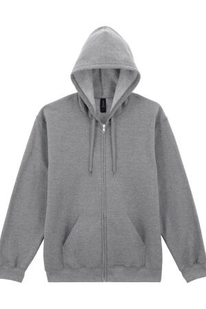 Softstyle Midweight Full Zip Hooded Sweat
