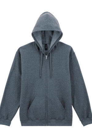 Softstyle Midweight Full Zip Hooded Sweat