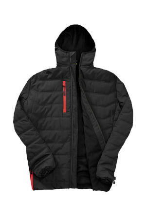 Black Compass Padded Winter Jacket