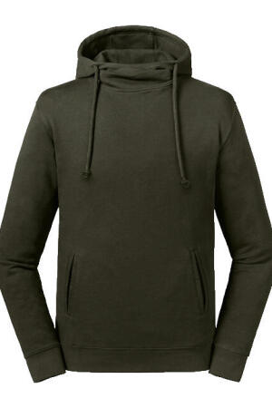 Pure Organic High Collar Hooded Sweat