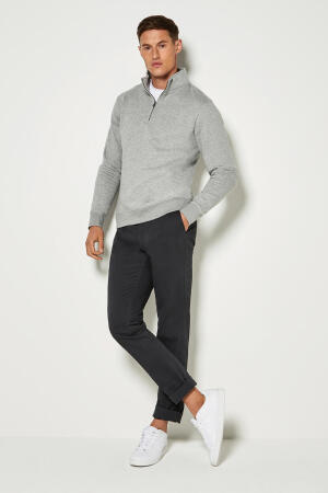 Regular Fit 1/4 Zip Sweatshirt
