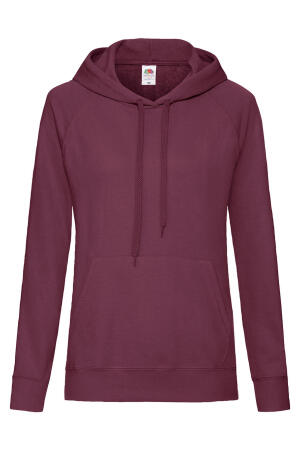 Lady-Fit Lightweight Hooded Sweat