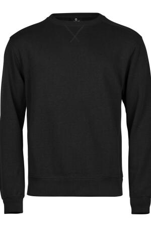 Ribbed Interlock Crew Neck
