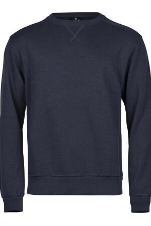 Ribbed Interlock Crew Neck