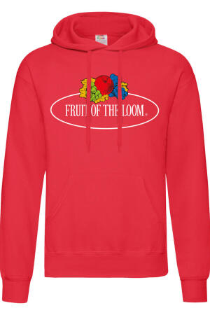 Vintage Hooded Sweat Classic Large Logo Print