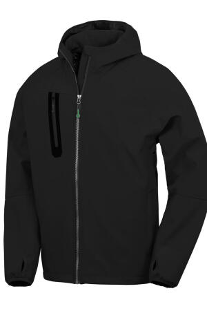 3-Layer Recycled Printable Casual Hooded Softshell