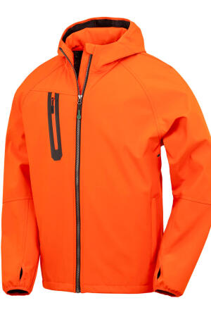 3-Layer Recycled Printable Casual Hooded Softshell