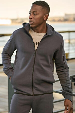 Athletic Hooded Full Zip Sweat