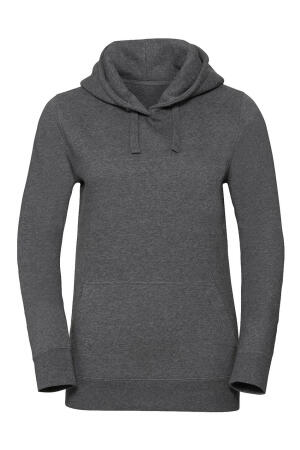 Ladies` Authentic Melange Hooded Sweat