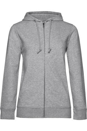 Organic Zipped Hooded /women