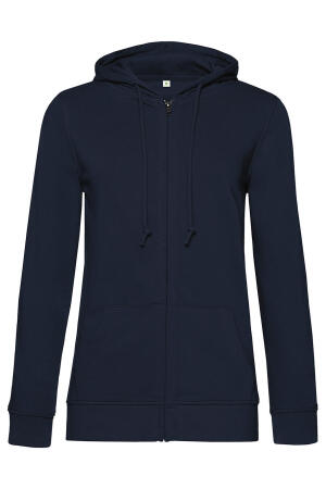 Organic Zipped Hooded /women