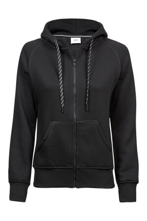 Ladies Hooded Zip-Sweat