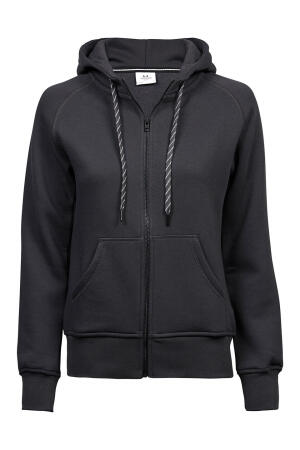 Ladies Hooded Zip-Sweat