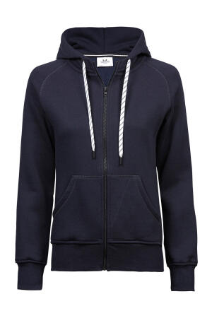 Ladies Hooded Zip-Sweat