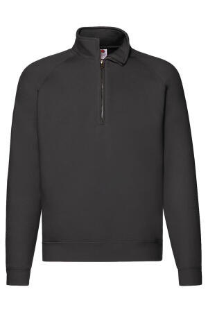 Zip Neck Raglansweat