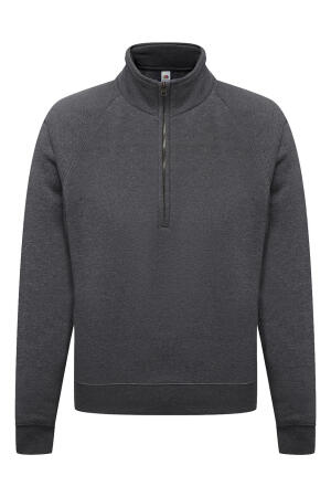 Zip Neck Raglansweat