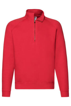 Zip Neck Raglansweat
