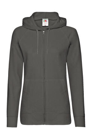 Lady-Fit Lightweight Hooded Sweat Jacket