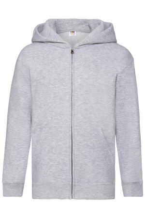 Kids Zip Through Hooded Sweat