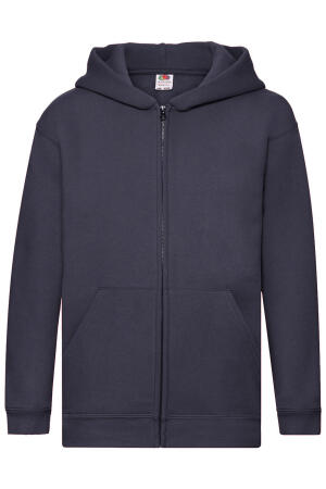 Kids Zip Through Hooded Sweat