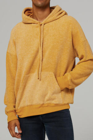Unisex Sueded Fleece Pullover Hoodie