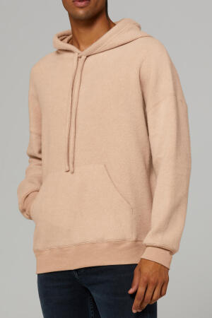 Unisex Sueded Fleece Pullover Hoodie