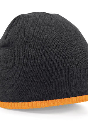 Two-Tone Beanie Knitted Hat