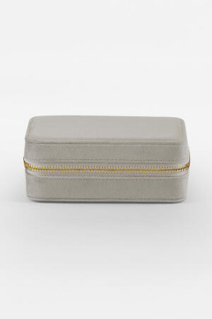 Velvet Travel Jewellery Box