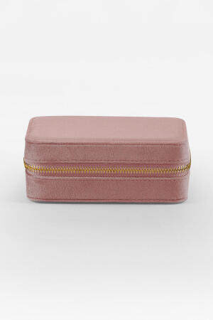 Velvet Travel Jewellery Box