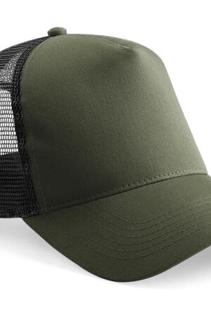 Half Mesh Trucker Cap