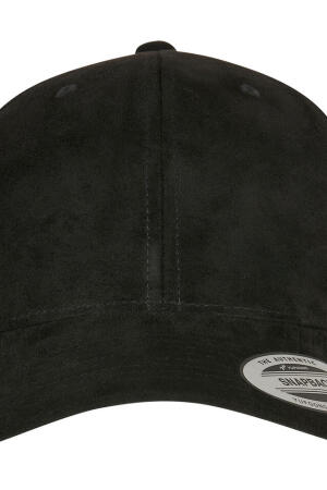 Suede Leather Trucker Cap