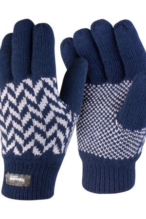 Pattern Thinsulate Handschuhe