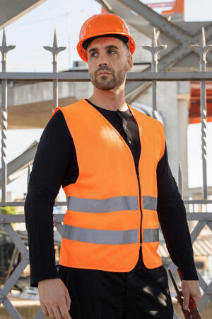 Safety Vest with Zipper 