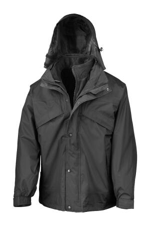 3-in-1-Jacke mit Fleece