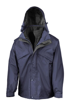 3-in-1-Jacke mit Fleece