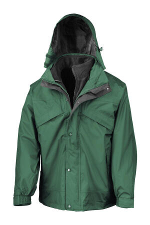 3-in-1-Jacke mit Fleece