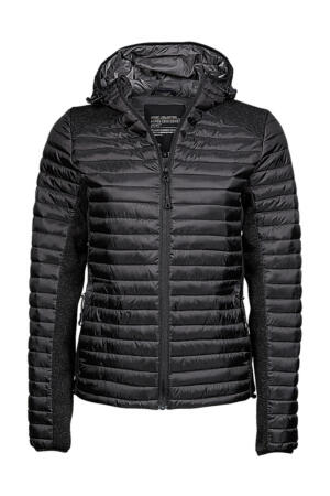 Ladies Hooded Aspen Crossover Jacket