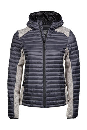 Ladies Hooded Aspen Crossover Jacket