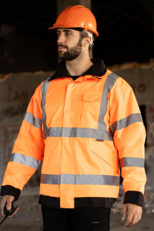 Hi-Vis Rain Jacket Lite 
