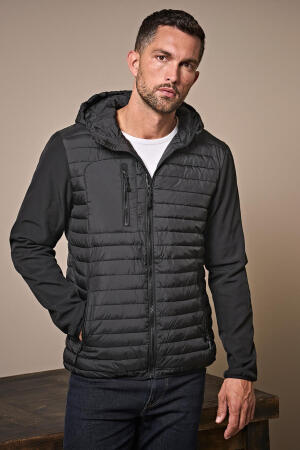 Hooded Crossover Jacket