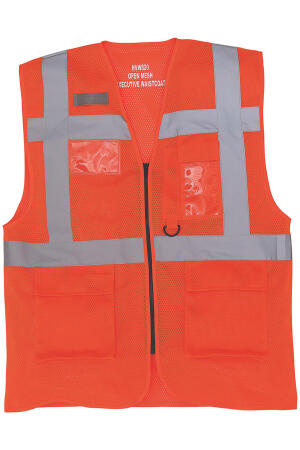 Hi-Vis Open Mesh Executive Waistcoat