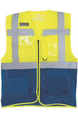 Hi-Vis Open Mesh Executive Waistcoat