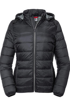 Ladies` Hooded Nano Jacket
