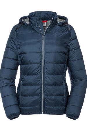 Ladies` Hooded Nano Jacket
