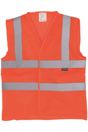 Hi-Vis Open Mesh Waistcoat