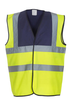 Hi Vis 2 Band & Brace Waistcoat
