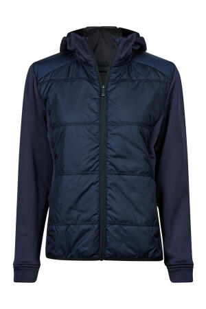 Womens Hybrid-Stretch Hooded Jacket