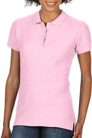 Premium Cotton Ladies` Double Piqué Polo