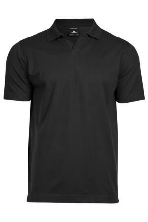 Luxury Stretch V-Neck Polo